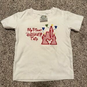 My First Disney Trip White Toddler Tee